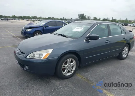 2005 Honda Accord 2.4 Ex из США, поврежденный, VIN 1HGCM56865A133683